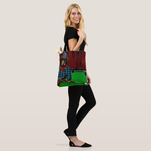 DOXIE BILLIARD TOTE BAG (Op model)