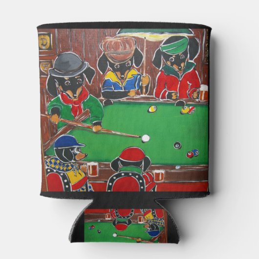 Doxie Billiards Blikjeskoeler (Achterkant)