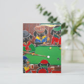 DOXIE BILLIARDS BRIEFKAART (Staand voorkant)