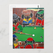 DOXIE BILLIARDS BRIEFKAART (Voorkant / Achterkant)