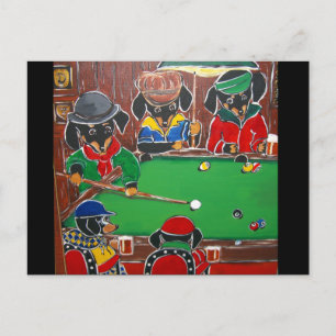 DOXIE BILLIARDS BRIEFKAART