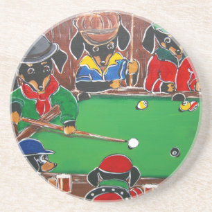 DOXIE BILLIARDS ZANDSTEEN ONDERZETTER