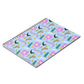 Doxie bloemen notebook #1 notitieboek (Linkerzijde)