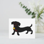 Doxie briefkaart (Staand voorkant)