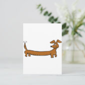 DOXIE-Cartoon Briefkaart (Staand voorkant)