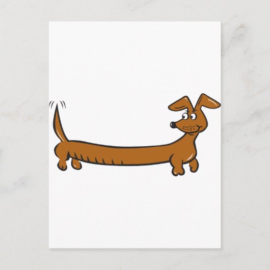 DOXIE-Cartoon Briefkaart (Voorkant)