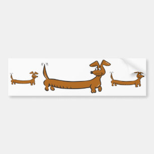 DOXIE-Cartoon Bumpersticker
