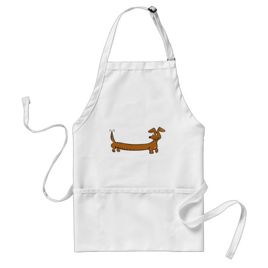 DOXIE-Cartoon Standaard Schort (Voorkant)