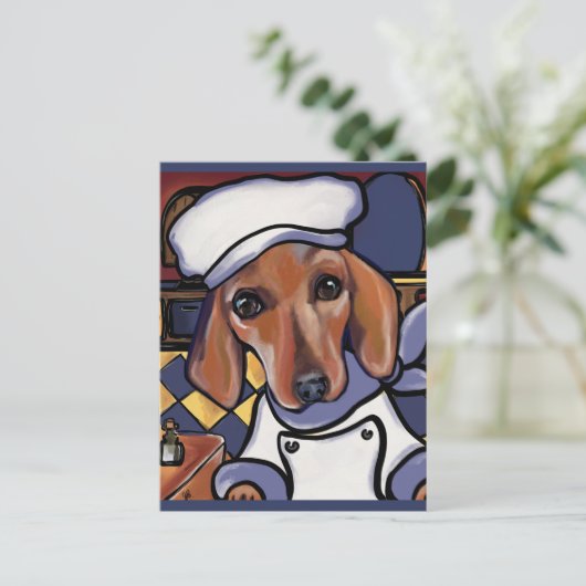 DOXIE CHEF BRIEFKAART (Staand voorkant)
