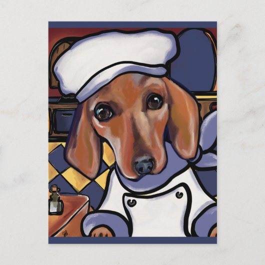 DOXIE CHEF BRIEFKAART (Voorkant)