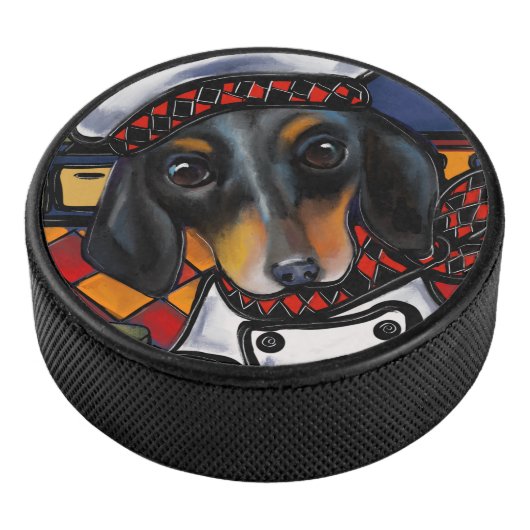 DOXIE CHEF HOCKEY PUCK (3/4)