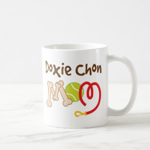 Doxie Chon Hondenras mam Gift Koffiemok
