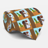 Doxie Cowboy Wedding Stropdas (Opgerold)