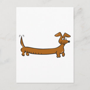 Doxie Dachshund Briefkaart