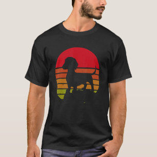 Doxie Dachshund Dad Dog Retro  Dachshund T-shirt
