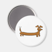 Doxie Dachshund Magneet (Voorkant / Achterkant)