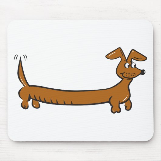 Doxie Dachshund Muismat (Voorkant)