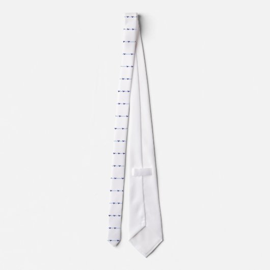 Doxie/Dachshund Stropdas (Achterkant)