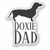 Doxie Dad Sticker (Voorkant)