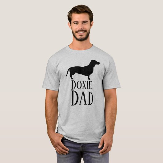 Doxie Dad T-Shirt (Voorkant volledig)