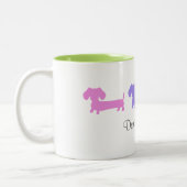 Doxie Day Tweekleurige Koffiemok (Links)