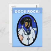 DOXIE DOCTOR BRIEFKAART (Voorkant / Achterkant)