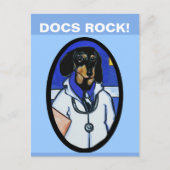 DOXIE DOCTOR BRIEFKAART (Voorkant)