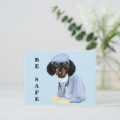 Doxie Dokter Briefkaart (Staand voorkant)