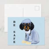 Doxie Dokter Briefkaart (Voorkant / Achterkant)