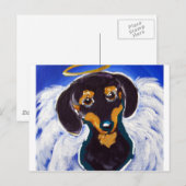 Doxie Engel Briefkaart (Voorkant / Achterkant)