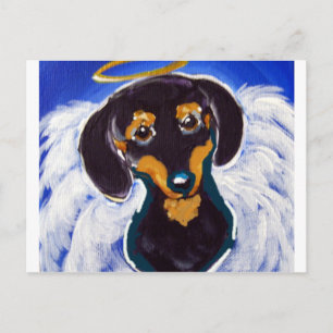 Doxie Engel Briefkaart