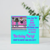 Doxie Feestje  Kaart (Staand voorkant)