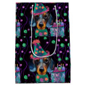 Doxie Feestje Medium Cadeauzakje (Achterkant)