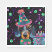 Doxie Feestje  Servet (Voorkant)