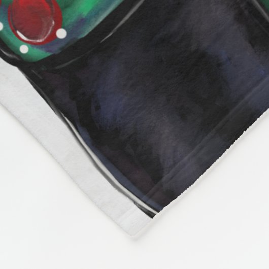 Doxie Fleece Deken (Hoek)