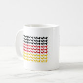 DOXIE-GERMAN-FLAG KOFFIEMOK (Voorkant links)