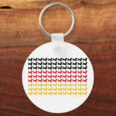 DOXIE-GERMAN-FLAG SLEUTELHANGER (Voorkant)