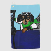 DOXIE GOLFER GOLFHANDDOEK (Voorkant)