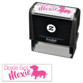 Doxie Got Moxie Zelfinkende Stempel (In situ)