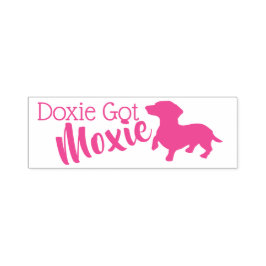 Doxie Got Moxie Zelfinkende Stempel