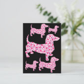 DOXIE-hart Briefkaart (Staand voorkant)