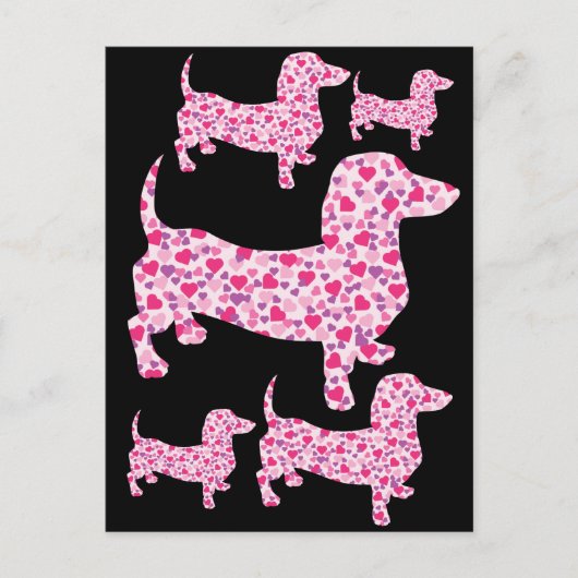 DOXIE-hart Briefkaart (Voorkant)