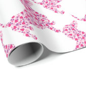 DOXIE-hart Cadeaupapier (Rol Hoek)