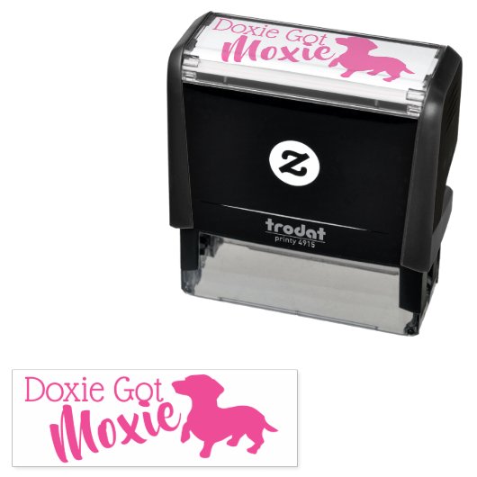 Doxie heeft Moxie Self-Inking Stamp Zelfinktende Stempel (In situ)