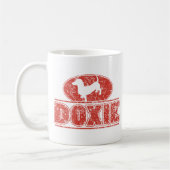 DOXIE-in-Circle-Distress Koffiemok (Links)