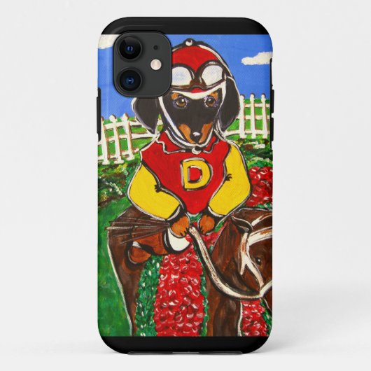 DOXIE JOCKEY Case-Mate iPhone CASE (Achterkant)