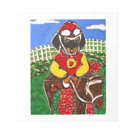 DOXIE JOCKEY NOTITIEBLOK (Voorkant)