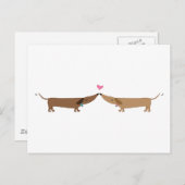 doxie liefde briefkaart (Voorkant / Achterkant)