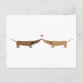 doxie liefde briefkaart (Voorkant)