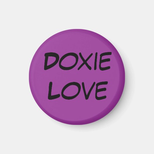 Doxie Love Magneet (Voorkant)